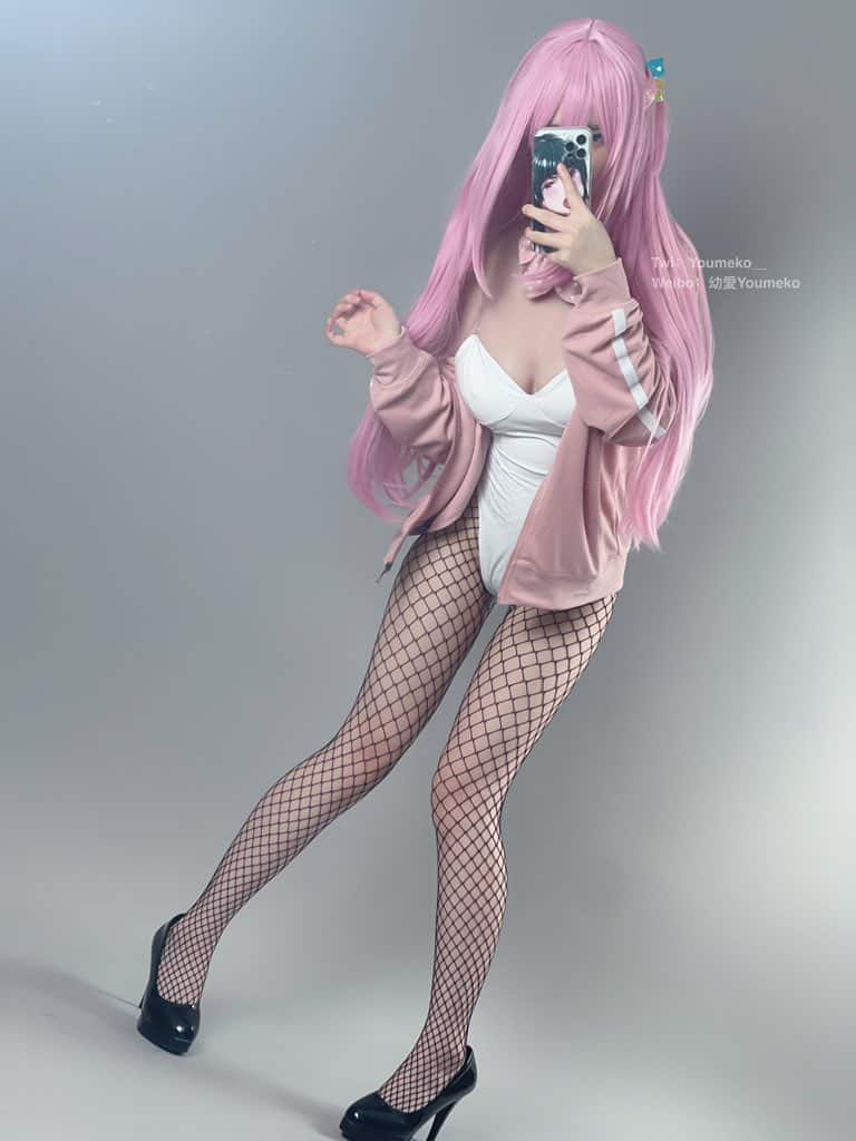 Bocchi the Rock Bocchi conejita cosplay @Youmeko 6 1