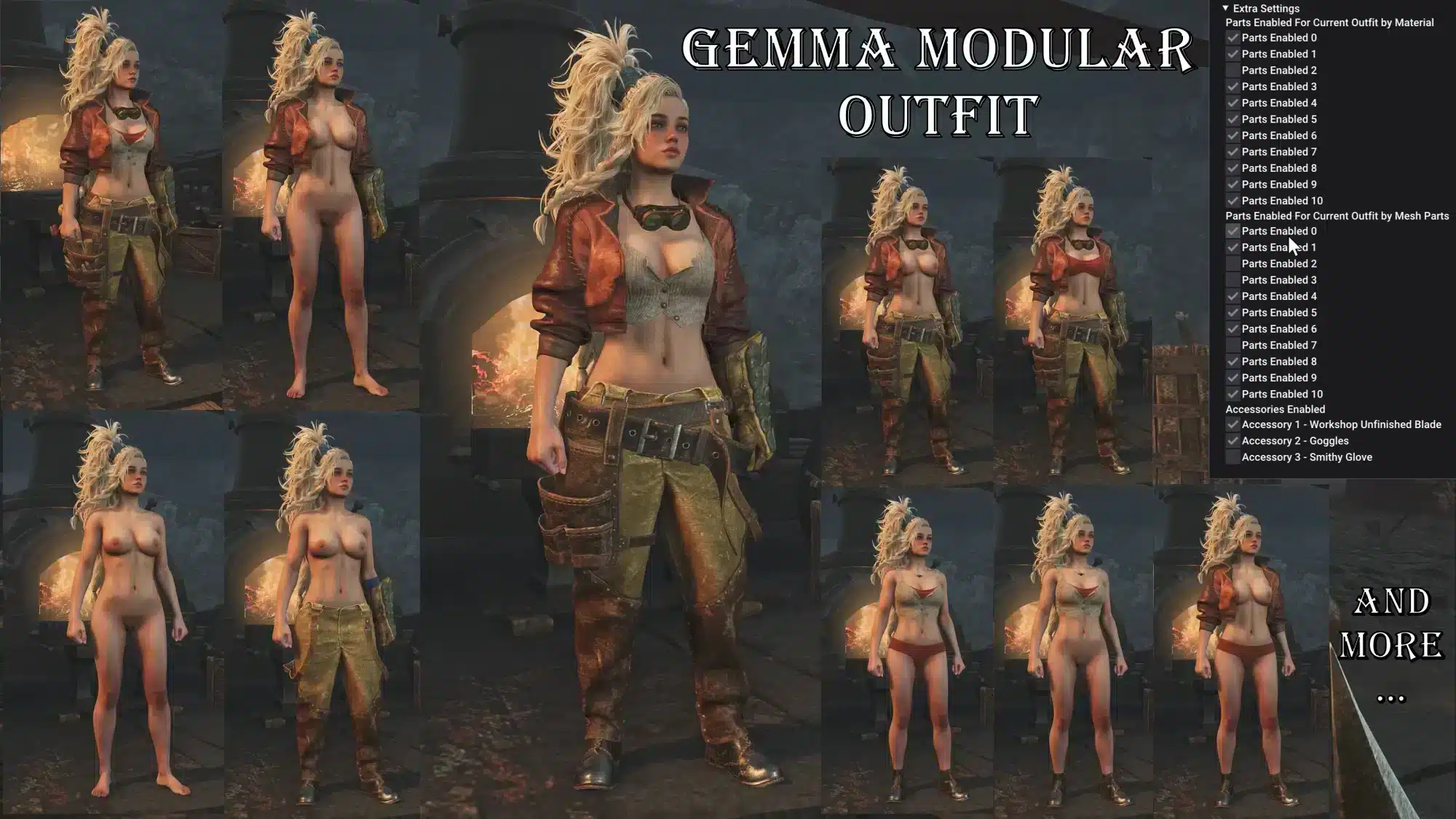 Monster Hunter Wilds Estos son los mejores mods 18 para el videojuego Nude Alma Emma 7